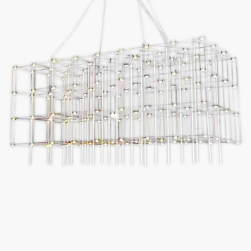 Beechwood Reach Stainless Steel Chandelier — gallery image 1