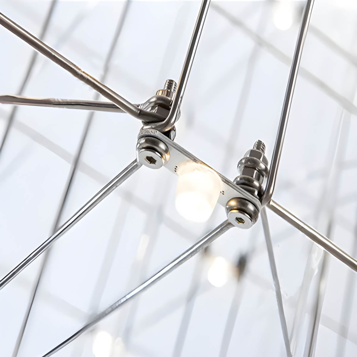 Beechwood Reach Stainless Steel Chandelier — gallery image 8