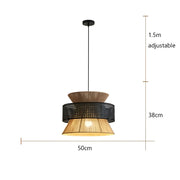 Bayberry Reach Rattan Pendant Light — gallery image 15