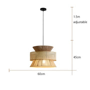 Bayberry Reach Rattan Pendant Light — gallery image 12