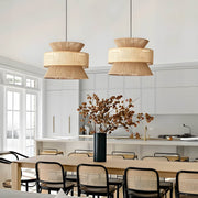 Bayberry Reach Rattan Pendant Light — gallery image 3