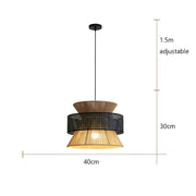 Bayberry Reach Rattan Pendant Light — gallery image 16