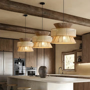 Bayberry Reach Rattan Pendant Light — gallery image 5