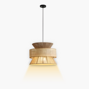 Bayberry Reach Rattan Pendant Light — gallery image 1
