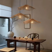 Laurelwood Reach Rattan Chandelier — gallery image 2