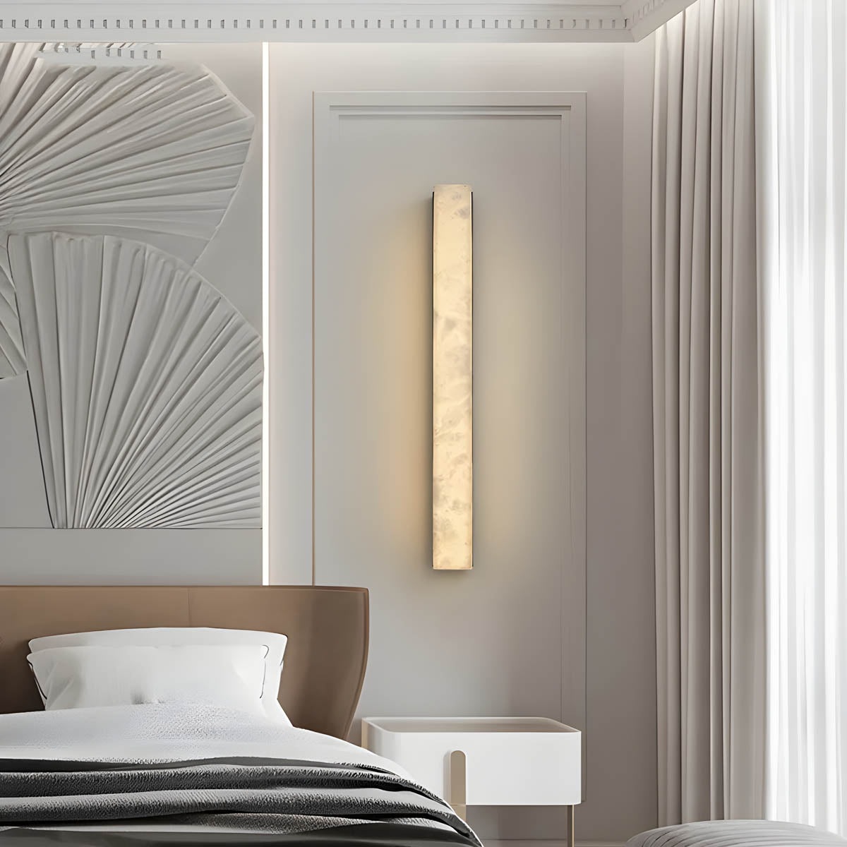 Riverton Reach Marble Wall Sconce — gallery image 3