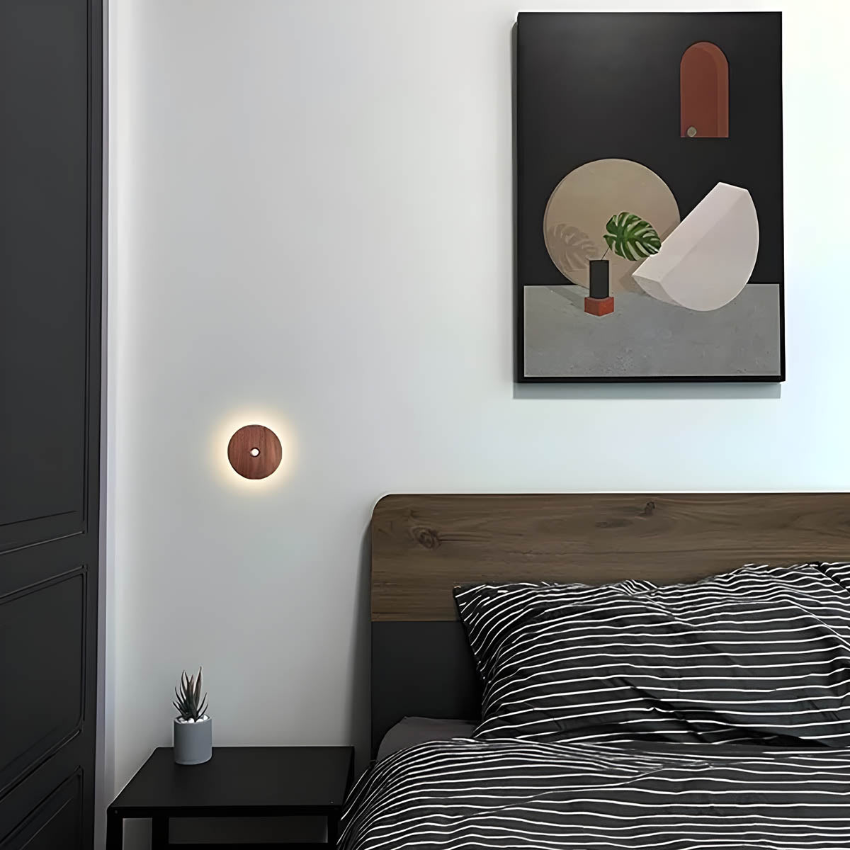 Fielding Reach Wood Wall Sconce — gallery image 2