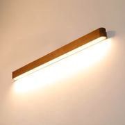 Wildwood Reach Wood Linear Wall Sconce — gallery image 6