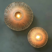 Alderwood Reach Rattan Wall Sconce — gallery image 3