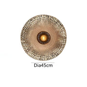 Alderwood Reach Rattan Wall Sconce — gallery image 6