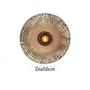 Alderwood Reach Rattan Wall Sconce — gallery image 7