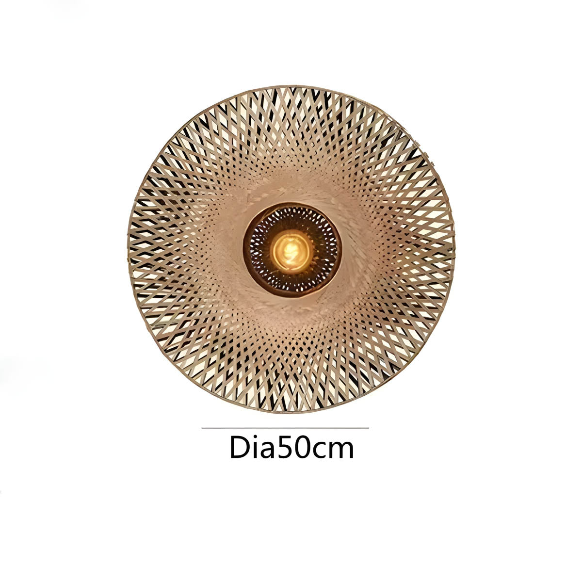Alderwood Reach Rattan Wall Sconce — gallery image 7