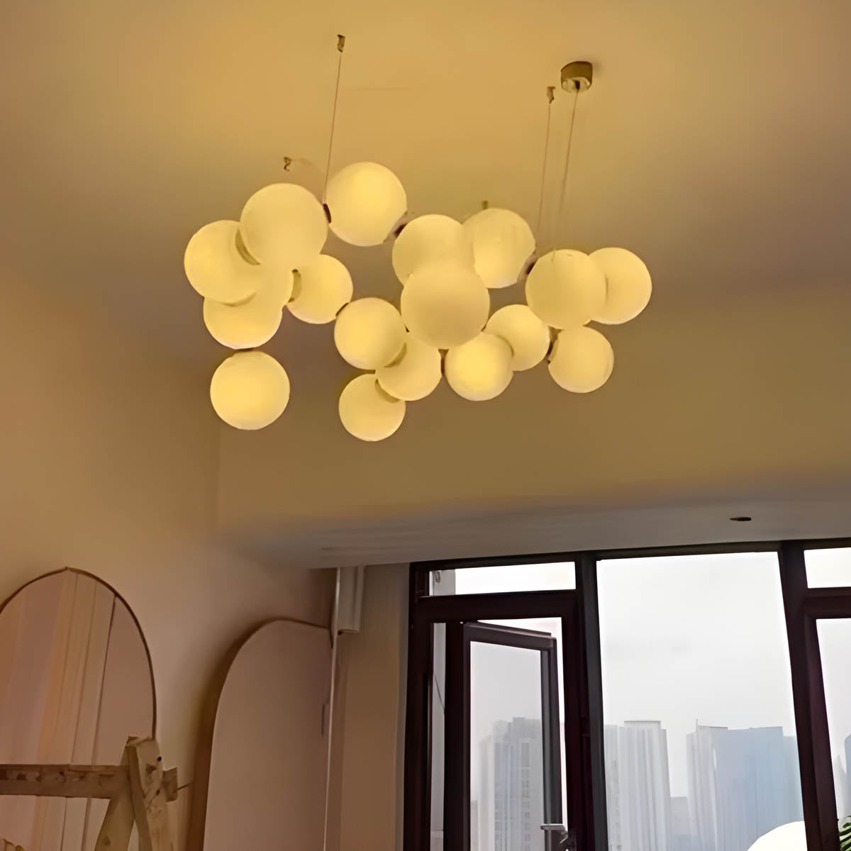 Fernwood Reach Acrylic Chandelier — gallery image 8