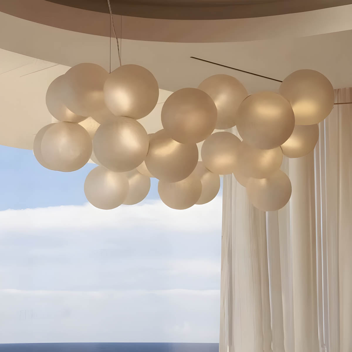 Fernwood Reach Acrylic Chandelier — gallery image 6