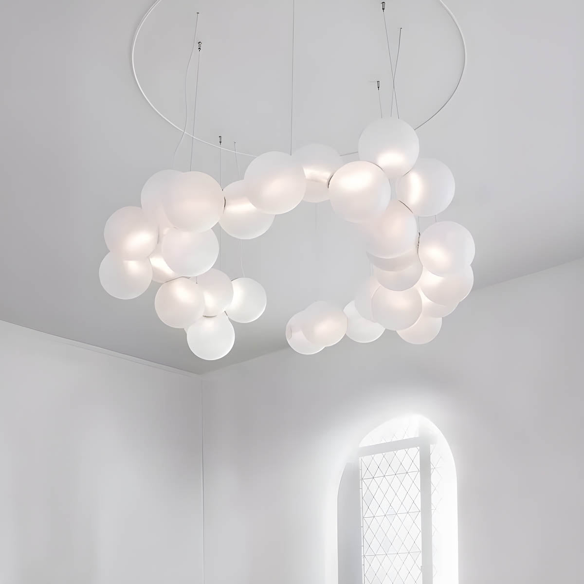 Fernwood Reach Acrylic Chandelier — gallery image 5