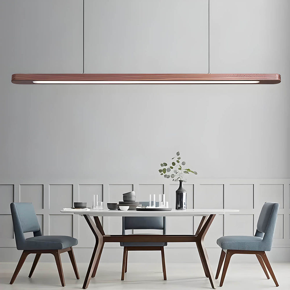 Hartley Reach Wood Pendant Light — gallery image 4