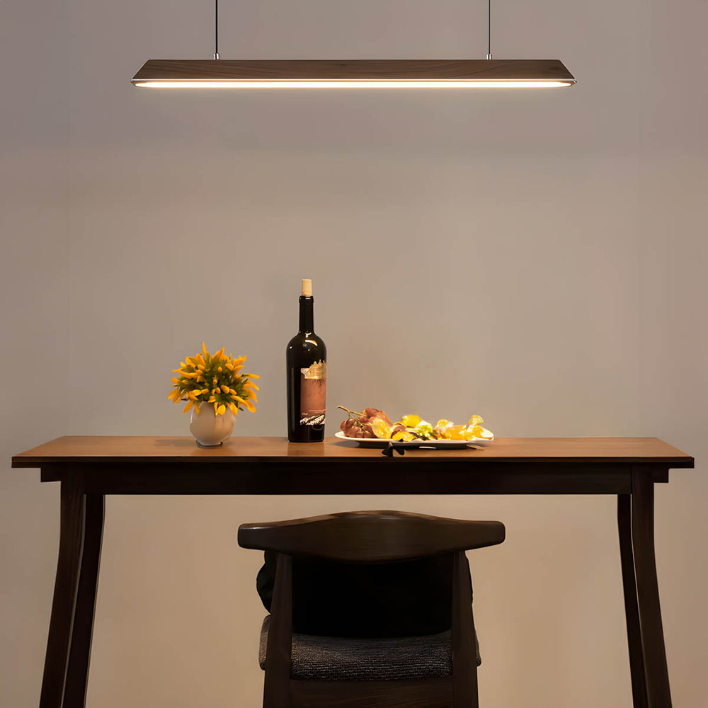 Langford Reach Wood Pendant Light — gallery image 4