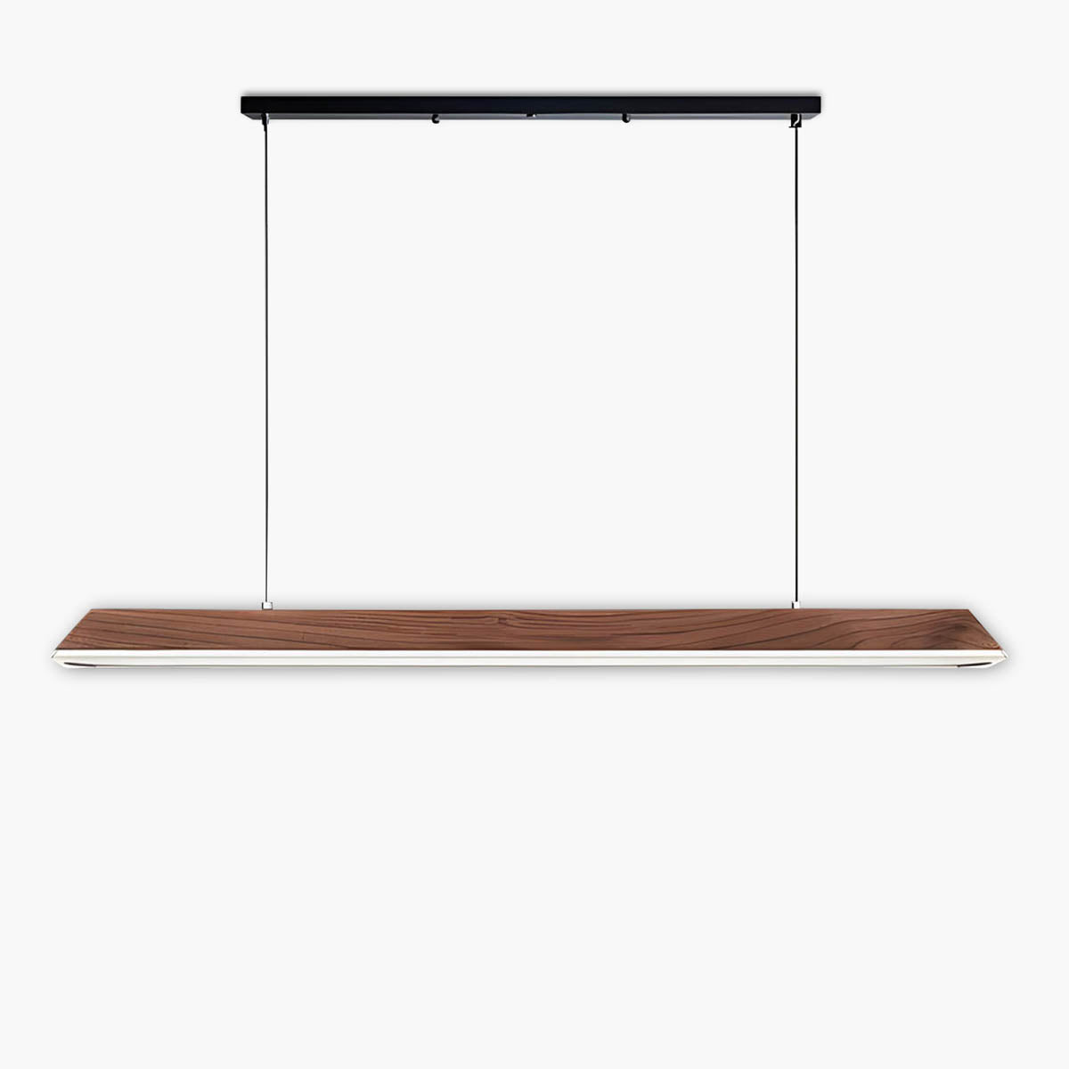 Langford Reach Wood Pendant Light — gallery image 1