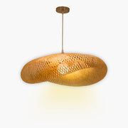 Norwood Reach Bamboo Chandelier — gallery image 1