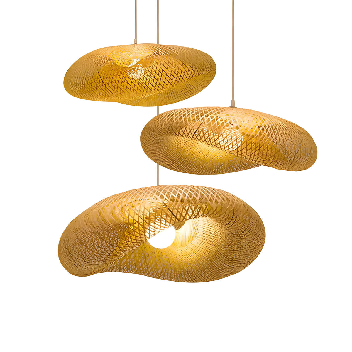 Norwood Reach Bamboo Chandelier — gallery image 8
