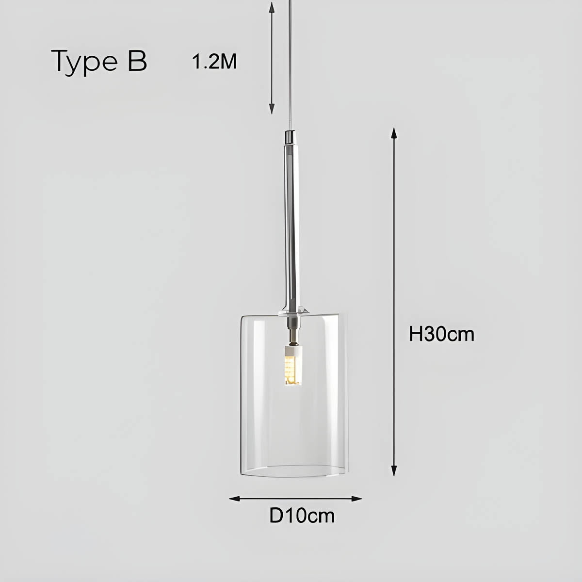 Oakmere Reach Glass Pendant Light — gallery image 22