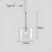 Oakmere Reach Glass Pendant Light — gallery image 26