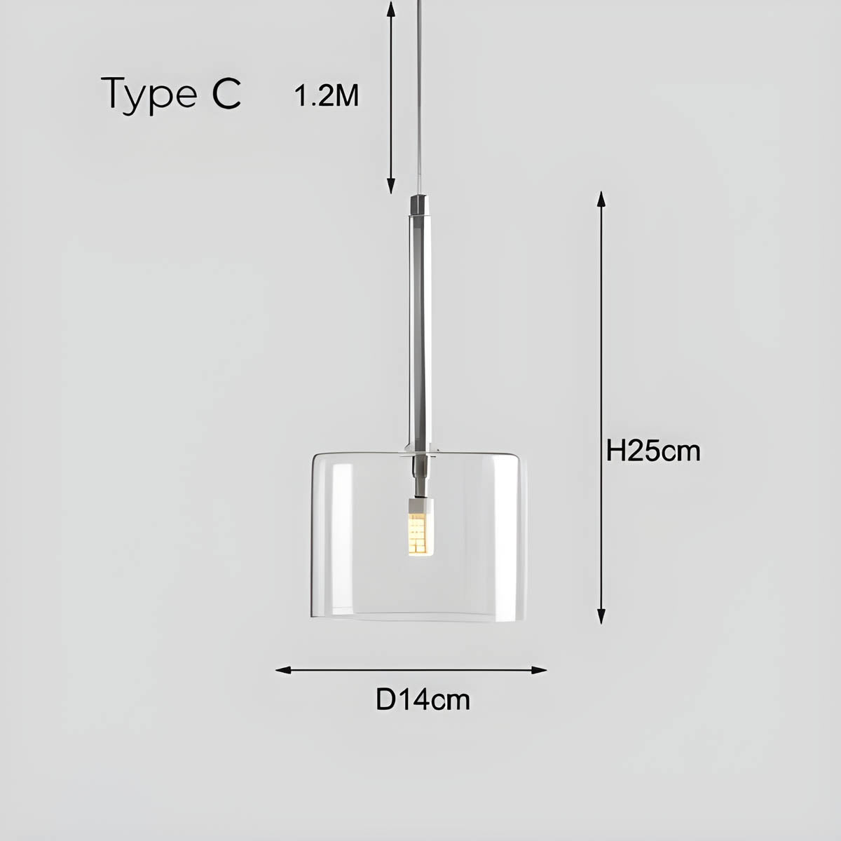 Oakmere Reach Glass Pendant Light — gallery image 26
