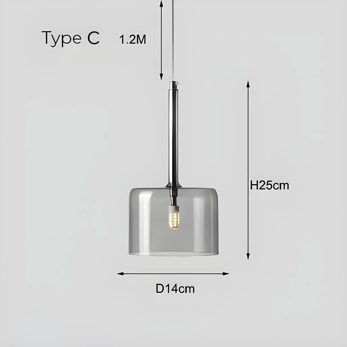 Oakmere Reach Glass Pendant Light — gallery image 25