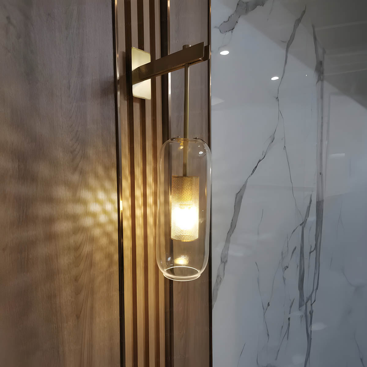 Rosewood Reach Glass Wall Sconce — gallery image 4