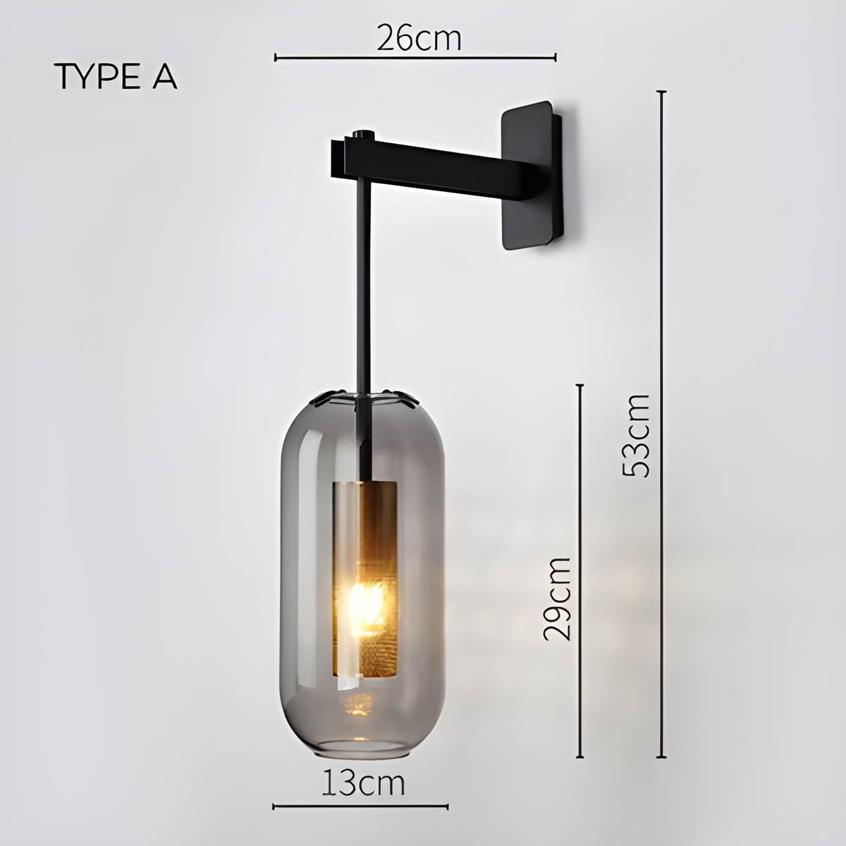 Rosewood Reach Glass Wall Sconce — gallery image 18