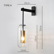 Rosewood Reach Glass Wall Sconce — gallery image 19