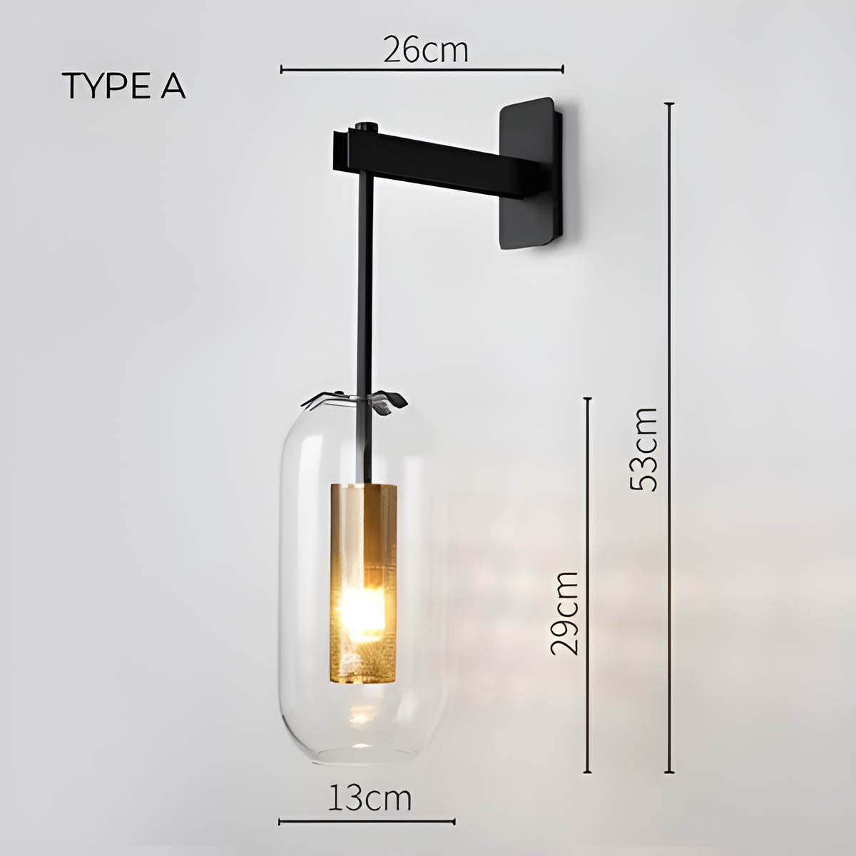 Rosewood Reach Glass Wall Sconce — gallery image 19