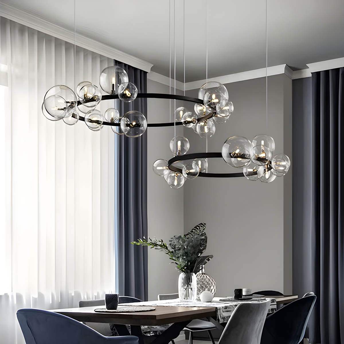 Sherwood Reach Glass Chandelier — gallery image 6