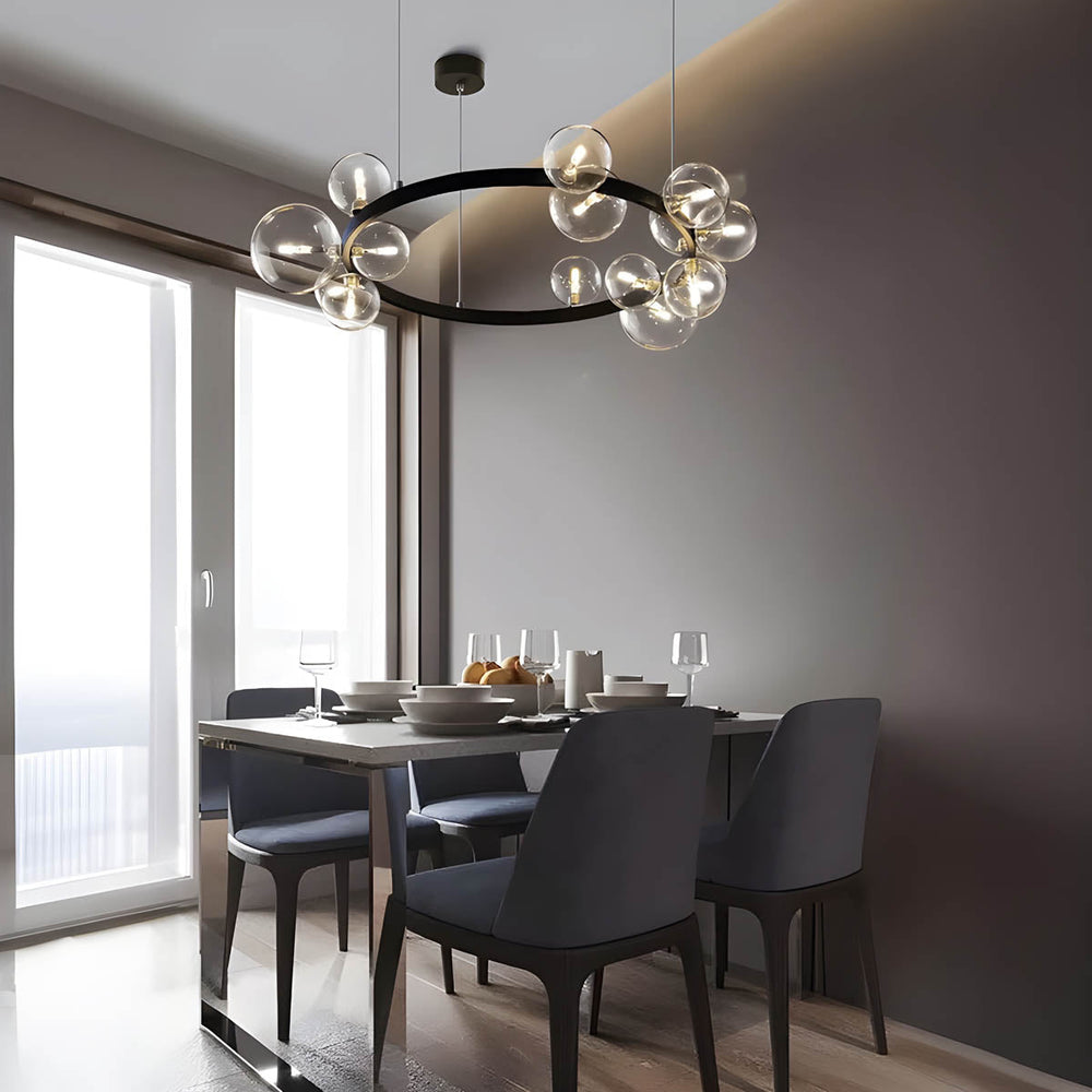 Sherwood Reach Glass Chandelier — gallery image 4