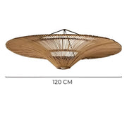 Wickham Reach Rattan Chandelier — gallery image 20