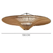 Wickham Reach Rattan Chandelier — gallery image 22