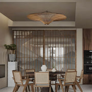 Wickham Reach Rattan Chandelier — gallery image 7