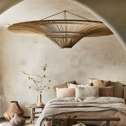Wickham Reach Rattan Chandelier — gallery image 6