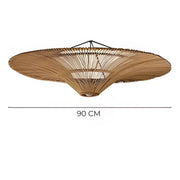 Wickham Reach Rattan Chandelier — gallery image 16