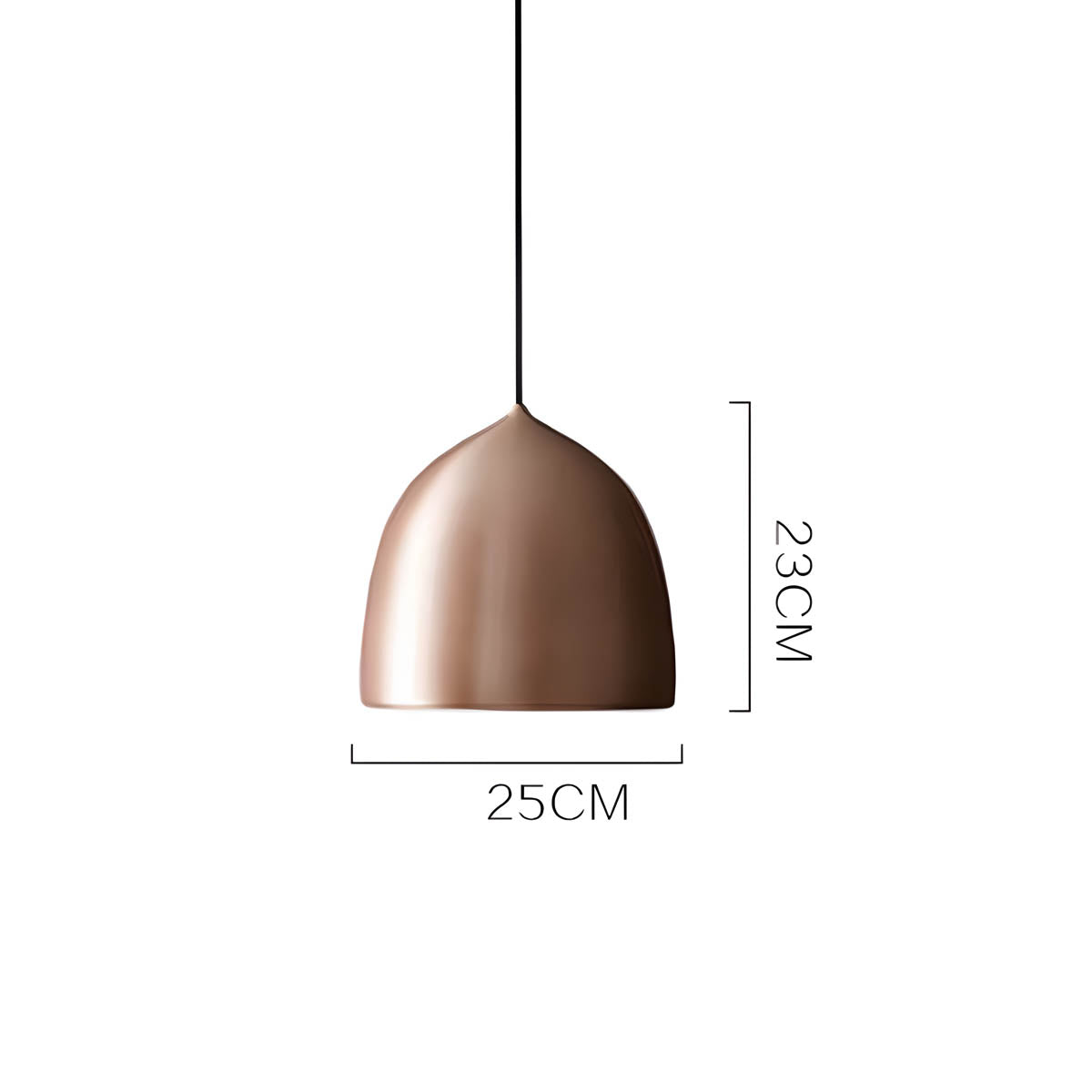 Willoughby Reach Metal Dome Pendant Light — gallery image 17