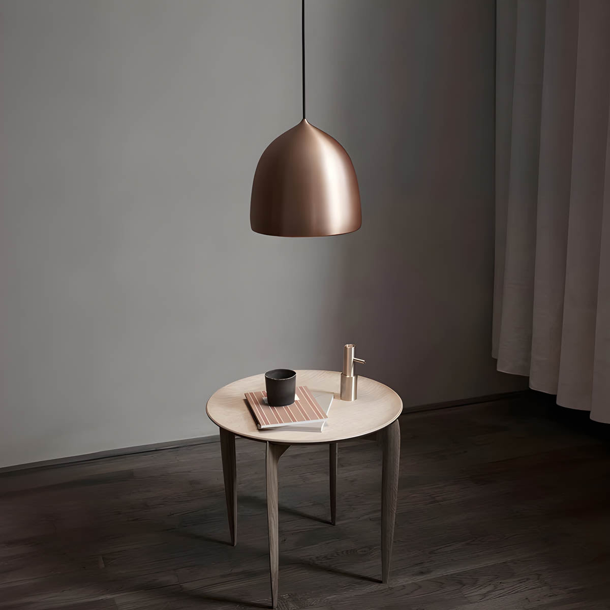 Willoughby Reach Metal Dome Pendant Light — gallery image 8