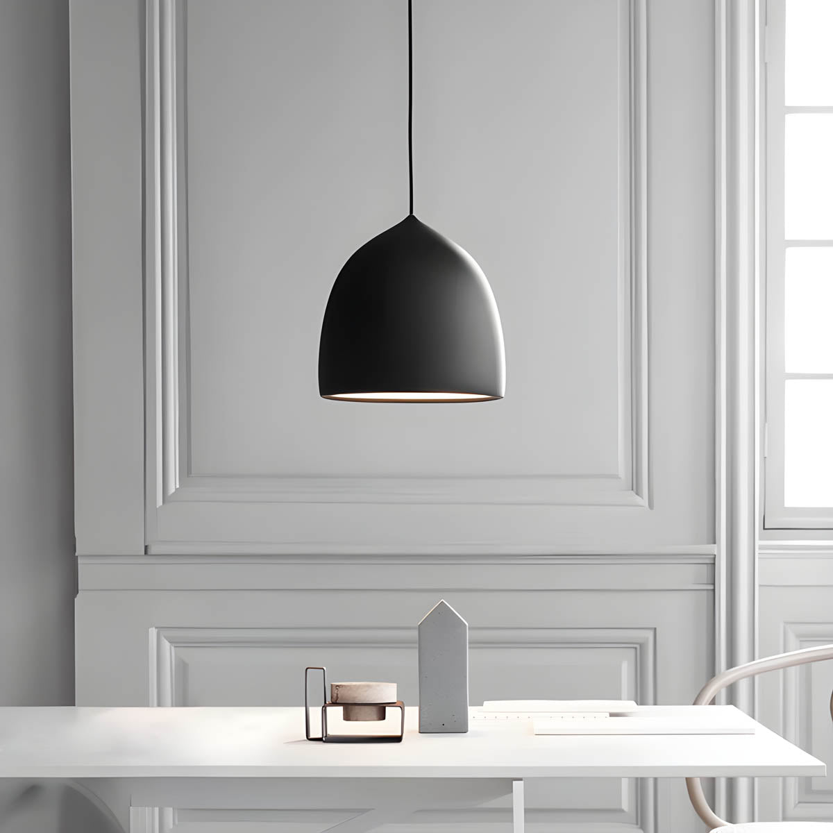 Willoughby Reach Metal Dome Pendant Light — gallery image 11