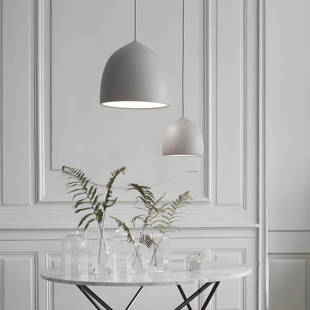 Willoughby Reach Metal Dome Pendant Light — gallery image 7