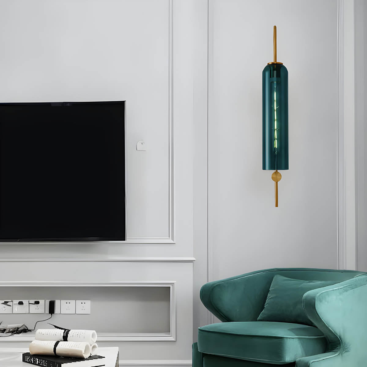 Acorn Reach Glass Wall Sconce — gallery image 3