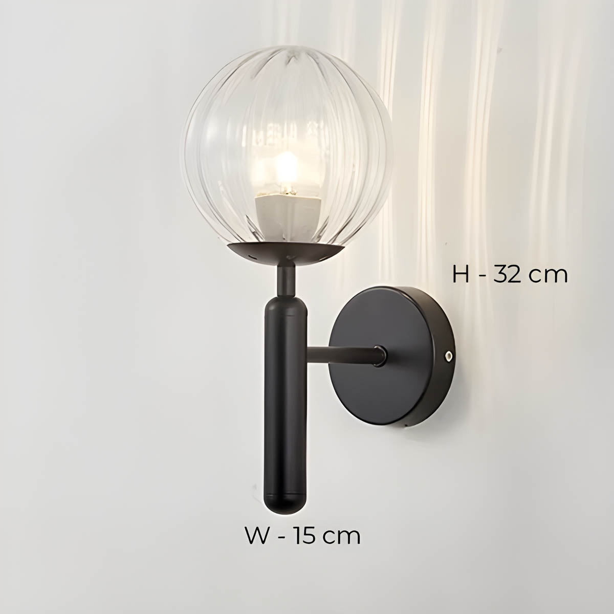 Elmsford Reach Glass Wall Sconce — gallery image 14