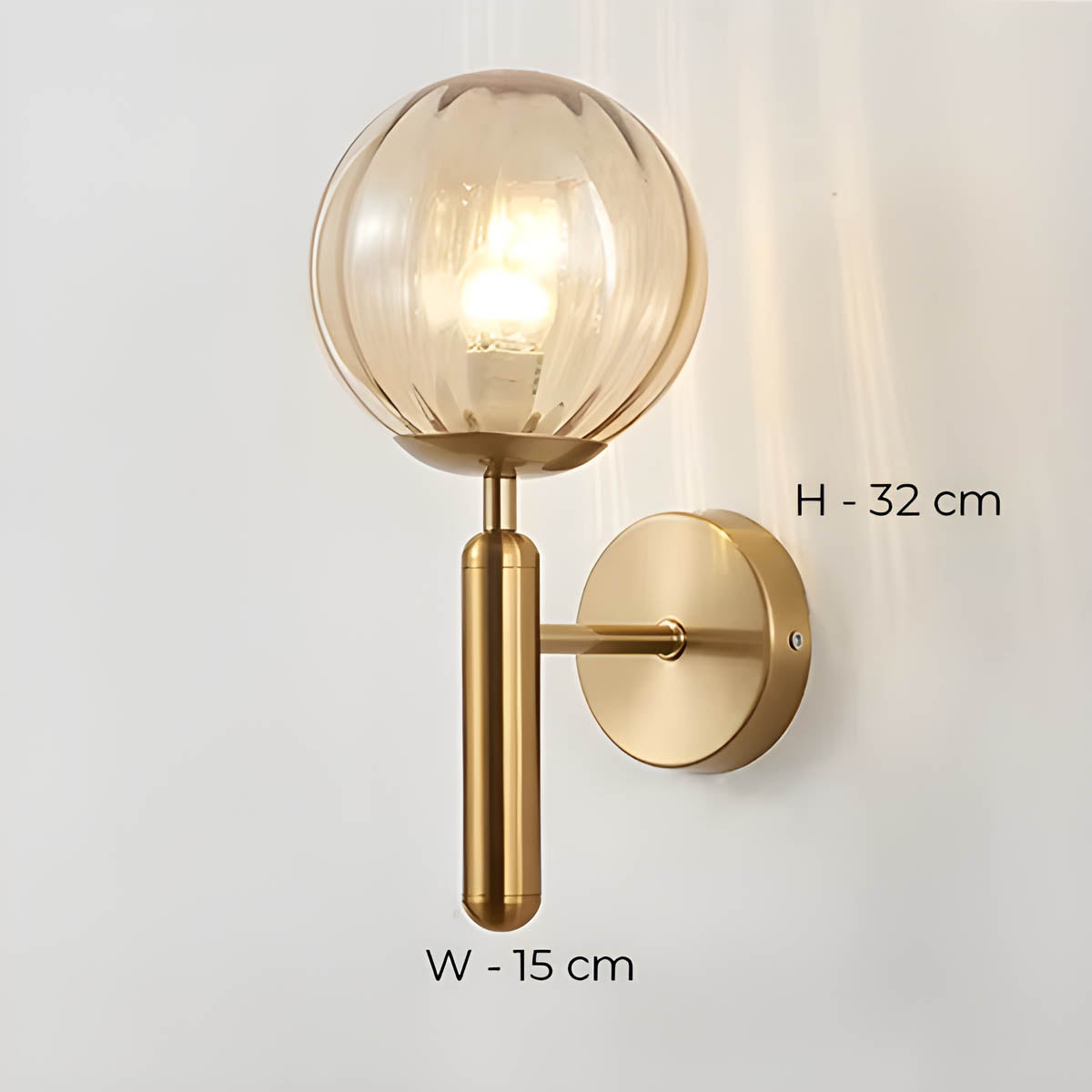 Elmsford Reach Glass Wall Sconce — gallery image 12