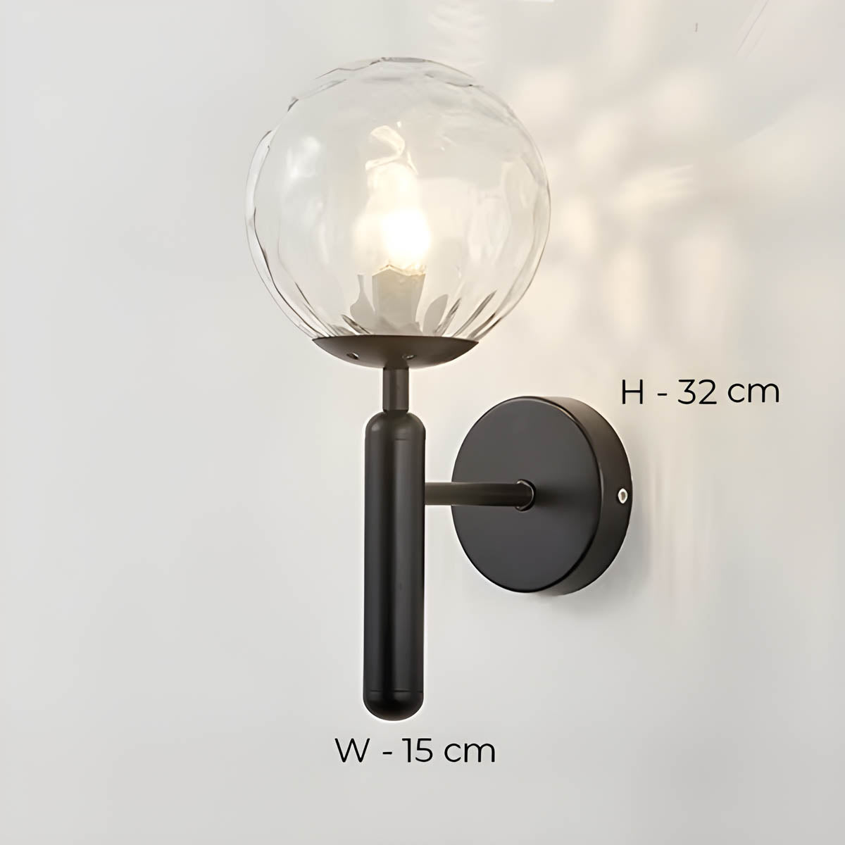 Elmsford Reach Glass Wall Sconce — gallery image 18