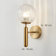 Elmsford Reach Glass Wall Sconce — gallery image 13