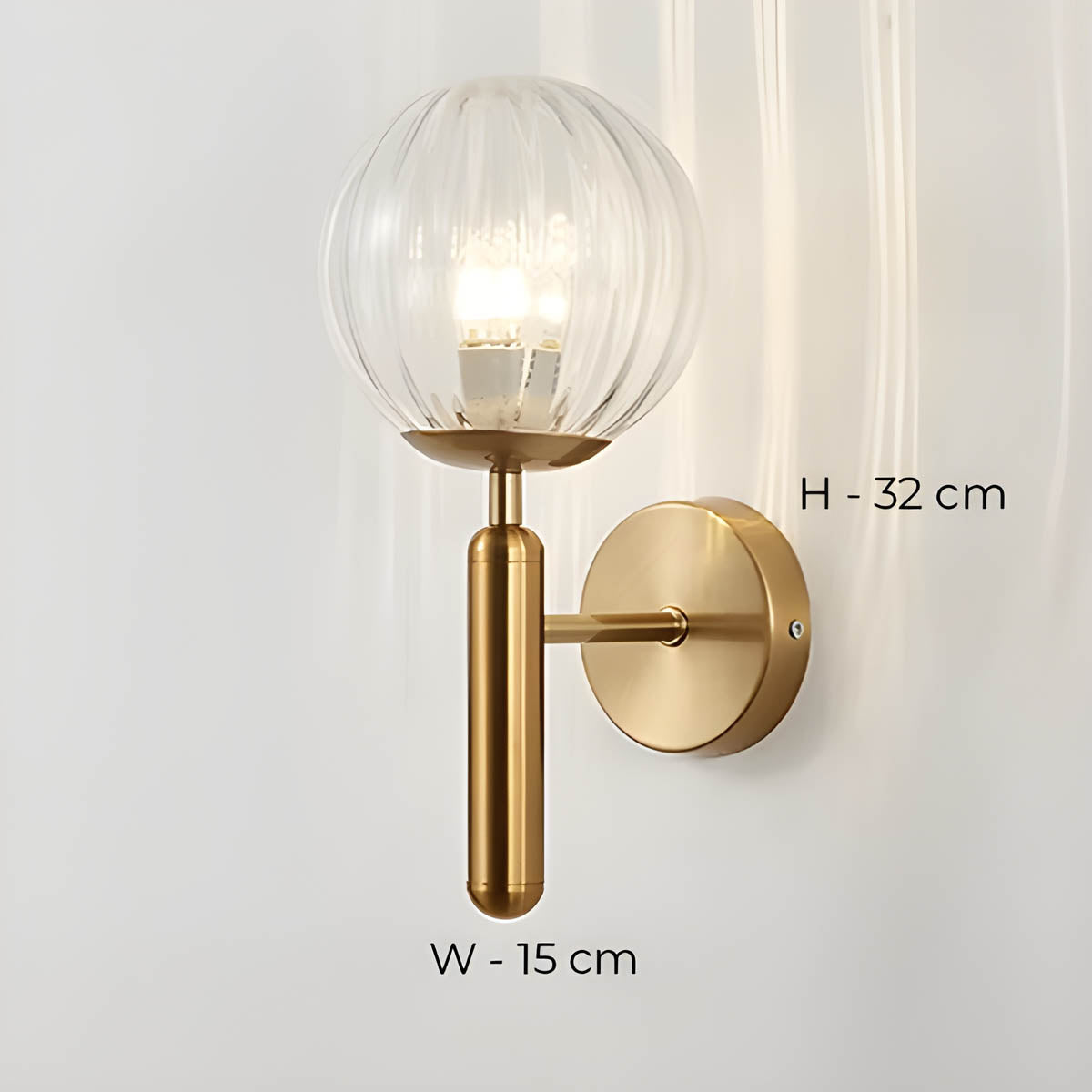 Elmsford Reach Glass Wall Sconce — gallery image 13