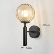 Elmsford Reach Glass Wall Sconce — gallery image 19